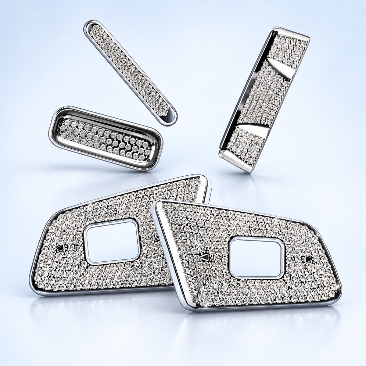 Xiaomi SU7 / YU7 Crystal Interior Trim Decal Set