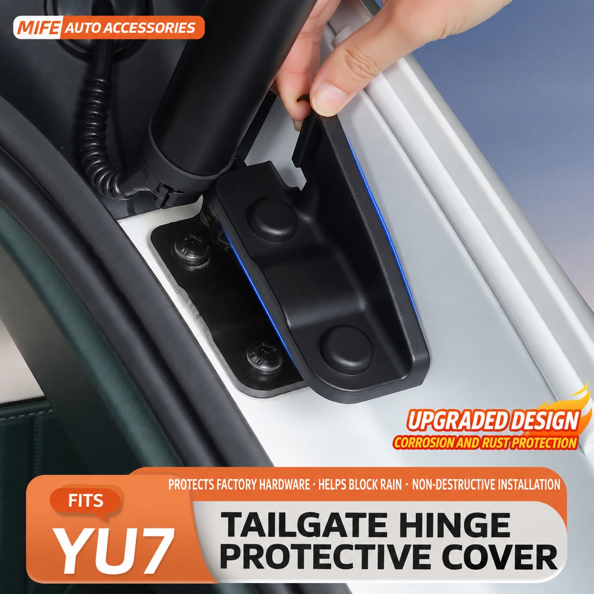 Xiaomi YU7 Tailgate Hinge Protective Cover